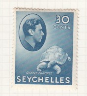 KING GEORGE VI - Issued 1938 - Seychelles (...-1976)