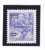 Jugoslawien   MiNr. 2392    Siehe Bilder   **   1989 -  2 Scan - Unused Stamps