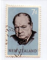 1965 Nuova Zelanda - Morte Di Winston Churchill - Gebruikt