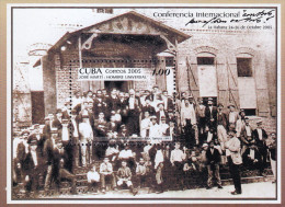 G)2005CUBA, INTERNATIONAL CONFERENCE "CON TODOS Y PARA EL BIEN DE TODOS", JOSE MARTI, S/S, MNH - Ongebruikt