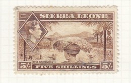KING GEORGE VI - Issued 1938 - Sierra Leona (...-1960)