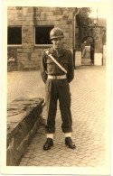 Ludenscheid 1958 - Photocard Of A Soldier - & Military - Luedenscheid