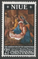 Niue. 1967 Christmas. 2½c MH. SG 139 - Niue