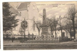 HASPARREN -Le Monument Aux Morts De La Guerre De 1914 - 1918 - Hasparren