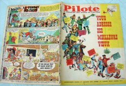 JOURNAL PILOTE ASTERIX 270 1964 COUV UDERZO MEILLEURS VOEUX PILOTORAMA  BIRD AU POLE SUD - Pilote