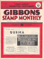 Sg04 GIBBONS STAMP MONTHLY, 1947 September,  Good Condition - Inglés (desde 1941)