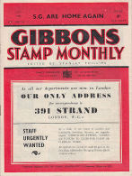 Sg18 GIBBONS STAMP MONTHLY, 1946 July,  Good Condition - English (from 1941)