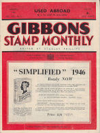 Sg24 GIBBONS STAMP MONTHLY, 1946 January,  Good Condition - Inglés (desde 1941)