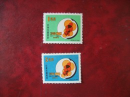 République De Chine:timbres N°723 Et 724 (YT) Neufs Avec Charnière - Ungebraucht