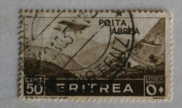 ITALIA 1936 . ERITREA  LOTTO POSTA AEREA USATI - Eritrée