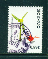 MONACO - 2009  Flowers  89c  Used As Scan - Used Stamps