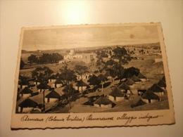 Asmara Colonia Eritrea Italiana Panorama Villaggio Indigeno Annullo Massaua - Eritrea