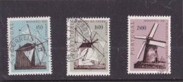 1971 - Afinsa 1092 A 1094 - Moinhos Portugueses - Used Stamps