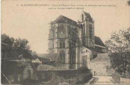 Eglise De Saint-Sulpice-De-Favières  Chevet De L'Eglise Et Tour - Saint Sulpice De Favieres