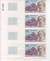 1975- THEATRE DU PEUPLE BUSSANS   - Bloc De 4 Timbres N° 1846 - Altri & Non Classificati