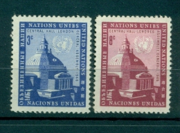 Nations Unies New York 1958 - Michel N. 68/69 - Assemblée Générale - Nuovi