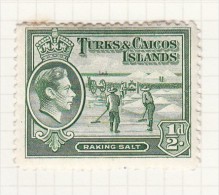 KING GEORGE VI - 1938 - Turks E Caicos