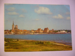 Germany: Stralsund - Blick Vom Rügendamm Auf Die Stadt - 1988 - Stralsund