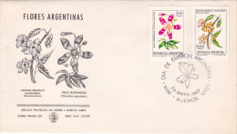 Argentina  1982 Flowers   FDC - FDC