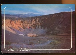 CPM Etats Unis DEATH VALLEY La Vallée De La Mort Ubehebe Crater Parc National - Death Valley