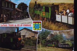 VELAY VIVARAIS  1084 - Stations With Trains