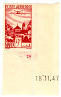 Maroc - Remparts De Salé - Poste Aérienne 1947 Yv. 60 - Luftpost