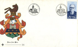 (314) South Africa FDC Cover - 1974 - Mea - FDC