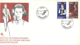 (314) South Africa FDC Cover - 1981 -Deaf And Blind Institute - FDC