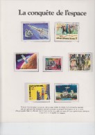 = La Conquête De L'Espace 5 Pays Présentent 7 Timbres Rwanda, Rép Centrafricaine, Libéria, Rép Malagasy, Sharjah - Afrika