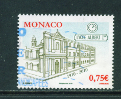 MONACO - 2010  Lycee Albert  75c  Used As Scan - Other & Unclassified