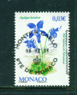 MONACO - 2011  Flowers  3c  Used As Scan - Usati