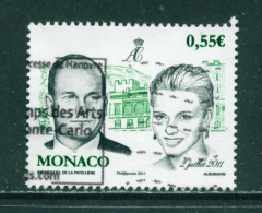 MONACO - 2011  Royal Wedding  55c  Used As Scan - Usati