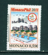 MONACO - 2011  MonacoPhil  55c  Used As Scan - Used Stamps