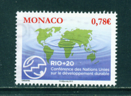 MONACO - 2012  Environment  78c  Used As Scan - Usados