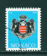 MONACO - 2012  Arms  No Value Indicated  Self Adhesive  Used As Scan - Usati