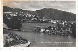 SUISSE - LES BRENETS - Souvenir Du Record De Plongeon (40 Mètres) Par A. Girard - Les Brenets