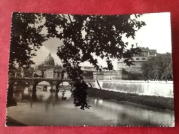 Italia Roma Il Tevere E Castel S. Angelo -> Belgio - Castel Sant'Angelo