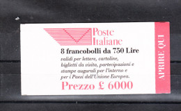 Italia   -   1995.  Libretto Perfetto Istituzione Ente Pubblico Economico Postale. 6.000 £.  Raro - Markenheftchen