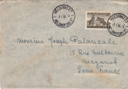 1958, LETTRE FINLANDE, HELSINKI Pour FRANCE /5287 - Storia Postale