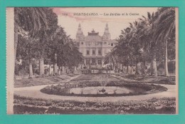 MONTE-CARLO -->  Les Jardins Et Le Casino - Casino