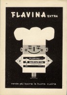 # MARGARINA FLAVINA 1950s Advert Pubblicità Publicitè Reklame Food Seasonings Gewurze Margarine - Manifesti