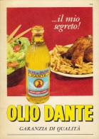 # OLIO DANTE 1960s Advert Pubblicità Publicitè Reklame Food Olio Huile Oil Ol Aceite - Affiches