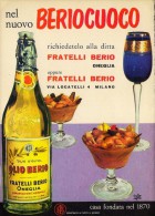 # OLIO BERIO 1960s Advert Pubblicità Publicitè Reklame Food Seasoning Oil Huile Ol Aceite - Affiches