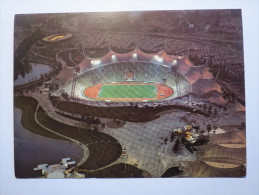 (4/4/1) AK "München" Olympiapark, Olympiastadion, Schwimmhalle Und Sporthalle Bei Nacht - Olympische Spiele