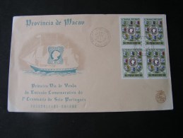 == Macao , FDc 1954 - FDC