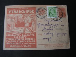 == Russland  Karte 1929 Nach München - Cartas & Documentos