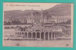 MONTE-CARLO -->  Le Casino - Vue Prise De La Mer - Casinò