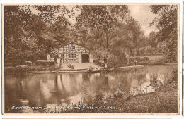 CPA Cheltenham Pitville Park Boating Lake  Gloucestershire Angleterre Royaume Uni - Cheltenham