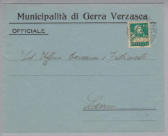 Heimat Bahnlinie Bellinzona-Locarno 1930-03-26 L2525 Von Verzasca Nach Locarno - Ferrovie