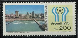 Argentine ** N° 1114 - "Argentina 78" Coupe Du Monde De Foot. Paysages Et Emblème De La Coupe - Unused Stamps